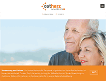 Tablet Screenshot of ostharz-immobilien.de